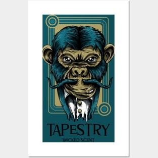 Tapestry Monkey Posters and Art